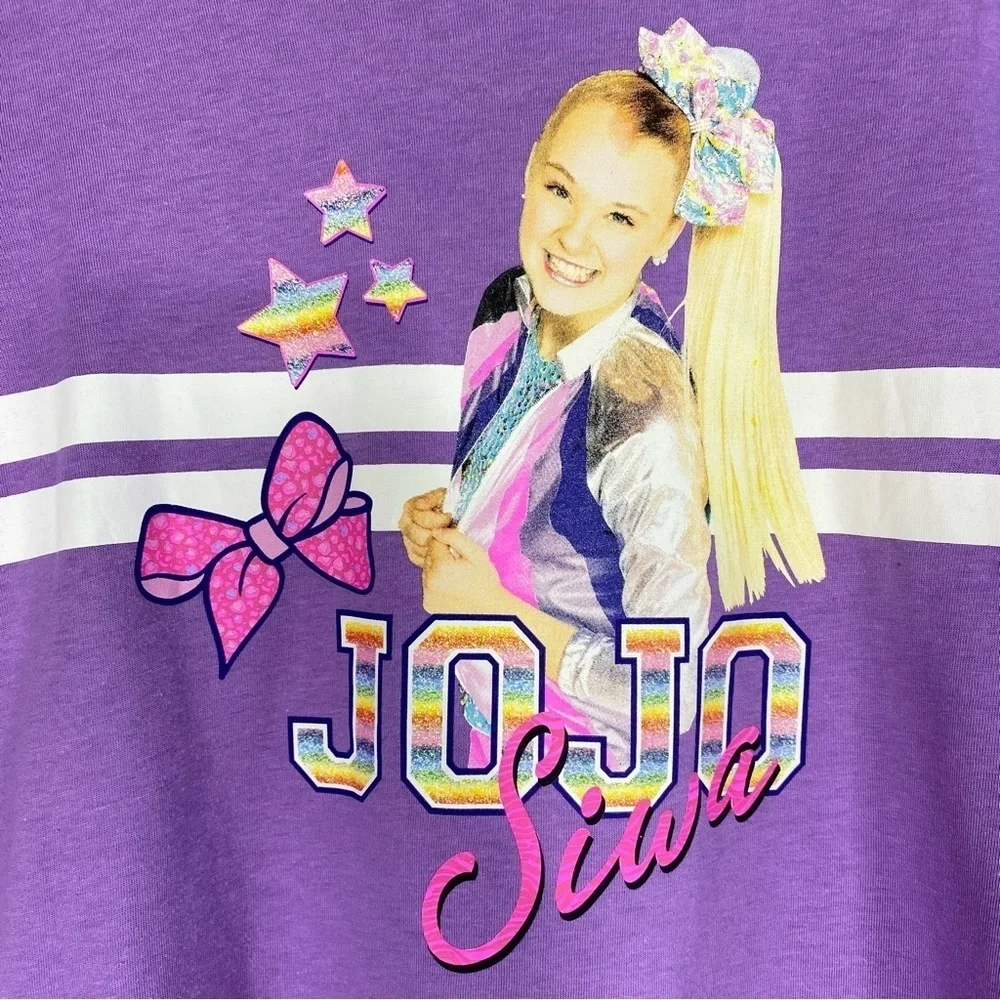 JoJo Siwa Girl’s Lavender Long Sleeve Tee